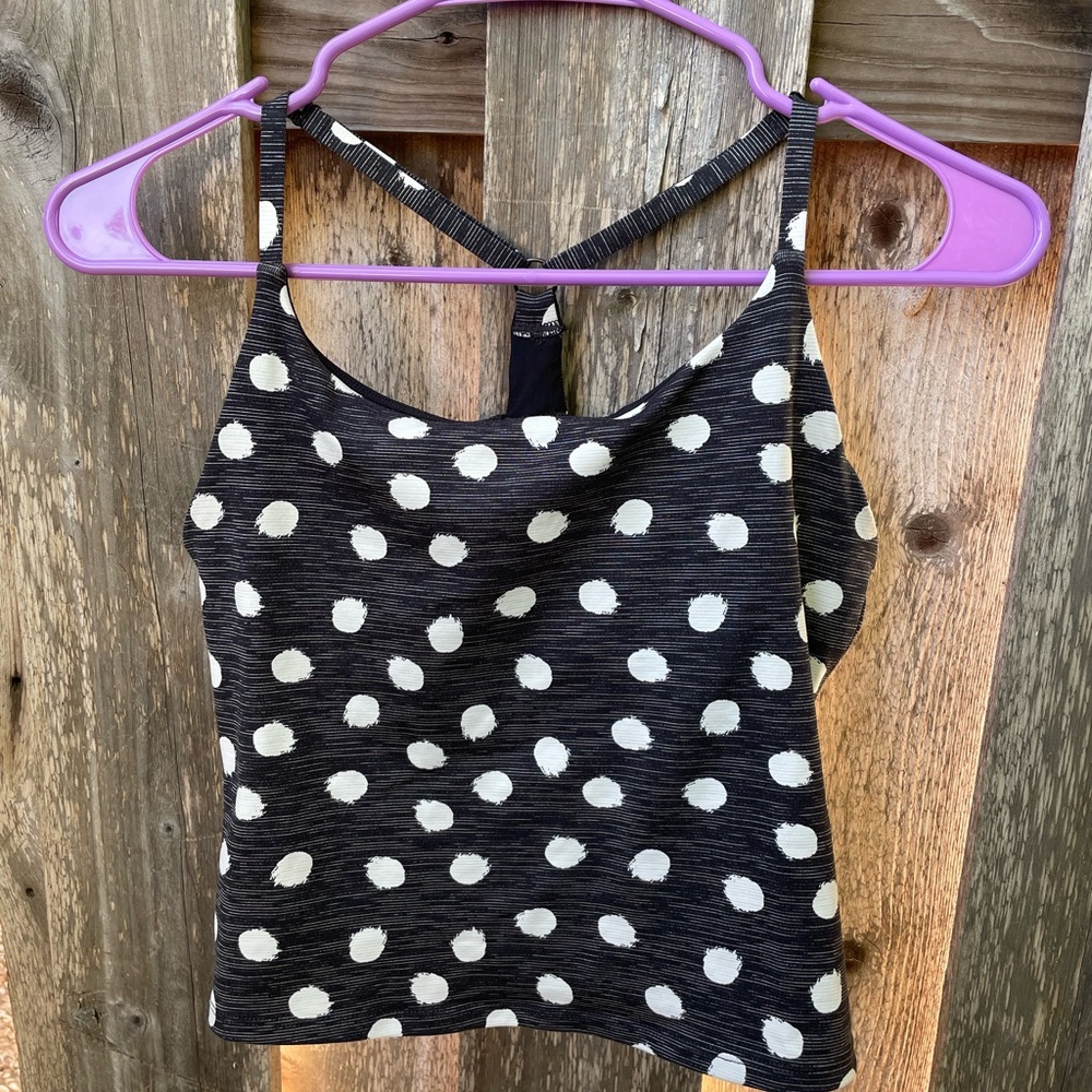 Polka dot tank